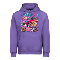 Tulip loads of love valentine's day olivia Urban Hoodie - OliviaCreatesArt