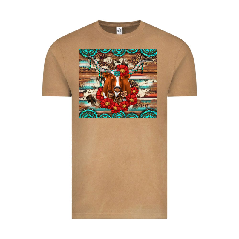 Longhorn With Gemstone Vintage Tee by Artiststas | Teevron