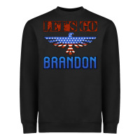 Black let's go brandon thunderbird Heavyweight Sweatshirt - Jasminsmagicworld