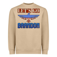 Mushroom let's go brandon thunderbird Heavyweight Sweatshirt - Jasminsmagicworld