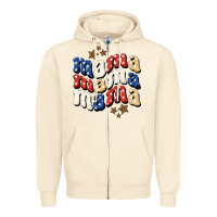 Sandshell American Mama Zipper Hoodie - BundleAndBundleShop
