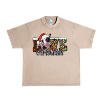 French Oak love Christmas cow Urban Heavy Tee - Jasminsmagicworld