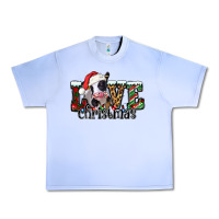 Grape Ice love Christmas cow Urban Heavy Tee - Jasminsmagicworld