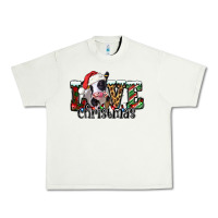 Pistachio love Christmas cow Urban Heavy Tee - Jasminsmagicworld