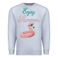 Heather Grey Enjoy Summer Premium Sweatshirt - Bettercallsaul