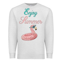 Oatmeal Heather Enjoy Summer Premium Sweatshirt - Bettercallsaul