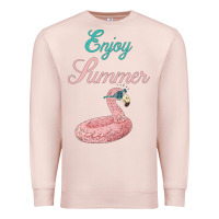 Pale Pink Enjoy Summer Premium Sweatshirt - Bettercallsaul