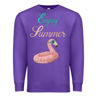 Purple Enjoy Summer Premium Sweatshirt - Bettercallsaul