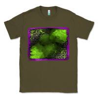Army Green leopard halloween background Classic Tee - Jasminsmagicworld