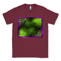 Burgundy leopard halloween background Classic Tee - Jasminsmagicworld