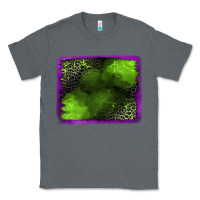 Charcoal Heather leopard halloween background Classic Tee - Jasminsmagicworld