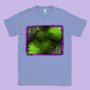 Leopard Halloween Background Classic Tee Designed By Jasminsmagicworld