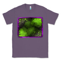 Lavender leopard halloween background Classic Tee - Jasminsmagicworld