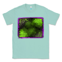 Seafoam leopard halloween background Classic Tee - Jasminsmagicworld