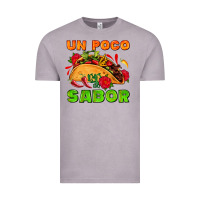 Vintage Zinc un poco sabor with taco and pepper Vintage Tee - AdoDesignShop