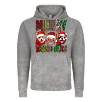 Cloud Rock merry woofmas dogs Vintage Hoodie - Jasminsmagicworld