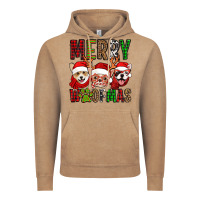 Vintage Coffee merry woofmas dogs Vintage Hoodie - Jasminsmagicworld
