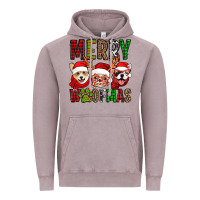 Vintage Zinc merry woofmas dogs Vintage Hoodie - Jasminsmagicworld