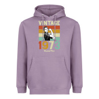 Lavender Vintage 1973 Orginial Parts Heavyweight Hoodie - Bettercallsaul
