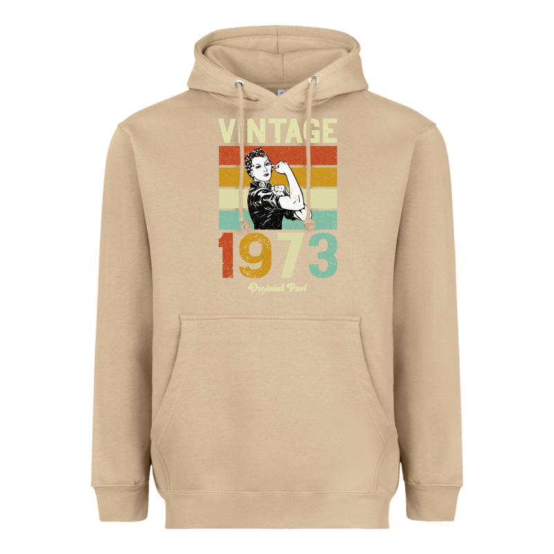 Vintage 1973 Orginial Parts Heavyweight Hoodie by Bettercallsaul | Teevron
