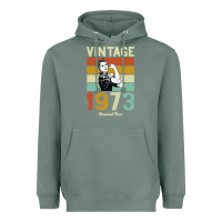 Sage Vintage 1973 Orginial Parts Heavyweight Hoodie - Bettercallsaul