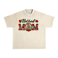 Sandshell blessed mom lady of guadalupe Urban Heavy Tee - BarkalooDesign