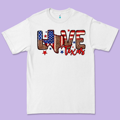 Love Texas Premium Tee Designed By Neo Western