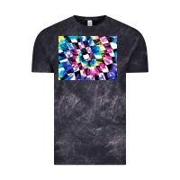 Cloud Black tie dye colourful race flag background 3200x2400 Vintage Tee - AdoDesignShop