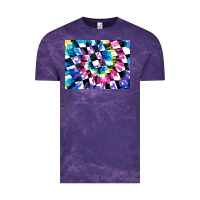 Cloud Purple tie dye colourful race flag background 3200x2400 Vintage Tee - AdoDesignShop