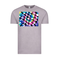Vintage Zinc tie dye colourful race flag background 3200x2400 Vintage Tee - AdoDesignShop