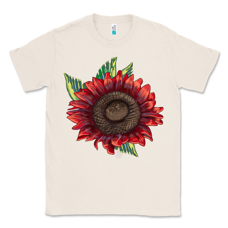 Procut Red Sunflower Classic Tee by LillyAllenDesigns | Teevron