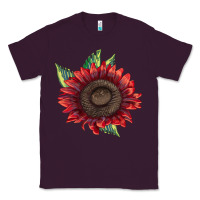 Plum procut red sunflower Classic Tee - LillyAllenDesigns
