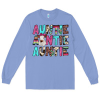 Colony Blue auntie heifer cactus Long Sleeve Tee - JahusDesignShop