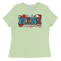 Matcha mini baseball Ladies Tee - Zillion Design Studio