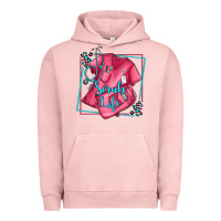 Pigment Salmon nurse scrub life olivia Urban Hoodie - OliviaCreatesArt