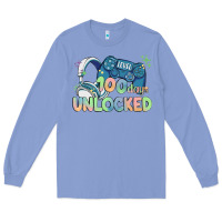 Colony Blue level 100 days unlocked Long Sleeve Tee - MaliasSmallBusiness
