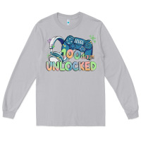 Moon Dust level 100 days unlocked Long Sleeve Tee - MaliasSmallBusiness