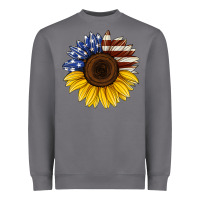 Storm american flag sunflower Heavyweight Sweatshirt - Jasminsmagicworld