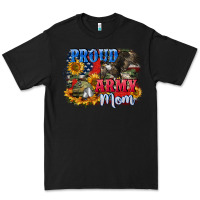 Black Proud army mom 4th of july Premium Tee - CowGirlArtShop
