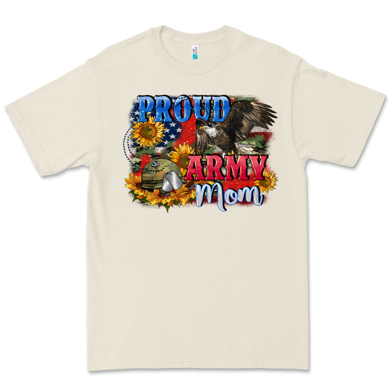 Proud Army Mom 4th Of July Premium Tee by CowGirlArtShop | Teevron