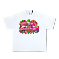 White valentines day tacos truck Urban Heavy Tee - NancyCooperArtShop