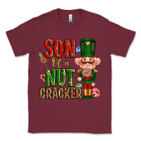 Burgundy Christmas son of a nutcracker Classic Tee - NancyCooperArtShop