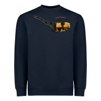 Navy Cold Planer Heavyweight Sweatshirt - LillyAllenDesigns