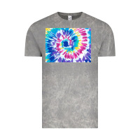 Cloud Rock tie dye background colourful leopard 2 3200x2400 Vintage Tee - AdoDesignShop