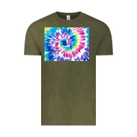 Vintage Olive tie dye background colourful leopard 2 3200x2400 Vintage Tee - AdoDesignShop