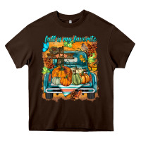 Chocolate Brown fall is my favorite Heavy Core Tee - BarkalooDesign