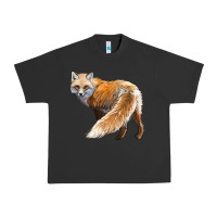 Pigment Black Red Fox Urban Heavy Tee - LillyAllenDesigns