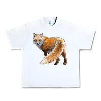 White Red Fox Urban Heavy Tee - LillyAllenDesigns