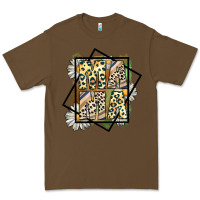 Cacao mama leopard Premium Tee - CowhideDigitalArt