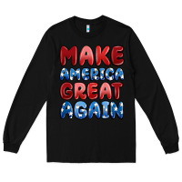 Black make america great again Long Sleeve Tee - MaliasSmallBusiness